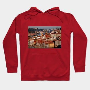 Portugal. Porto. Douro river. Waterfront. Hoodie